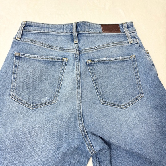 Hollister California Distressed‎ Ultra High Rise Dad Jeans Vintage Stretch 29/31 - Picture 5 of 11